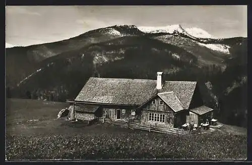 AK Bad Ischl, Hoisenradalpe mit Hohe Schrott