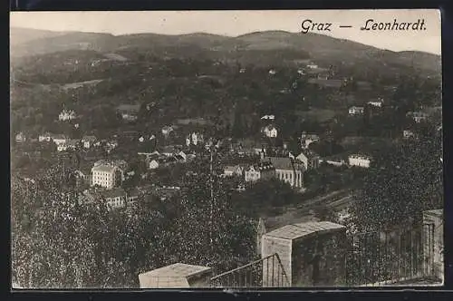 AK Graz-Leonhardt, Gesamtansicht