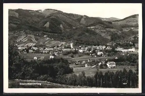 AK Deutschlandsberg, Gesamtansicht aus der Vogelschau