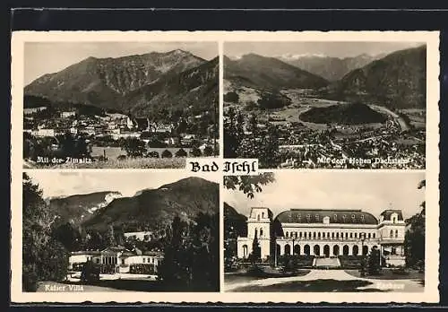 AK Bad Ischl, Ortsansichten, Kaiser Villa, Kurhaus