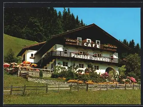 AK Oberau /Wildschönau, Cafe-Pension Sonnhof