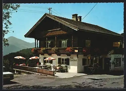 AK Scheffau /Hintersteiner See, Gasthof Jagerhäusl J. Bichler