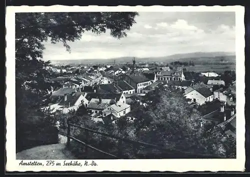 AK Amstetten, Blick zum Ort