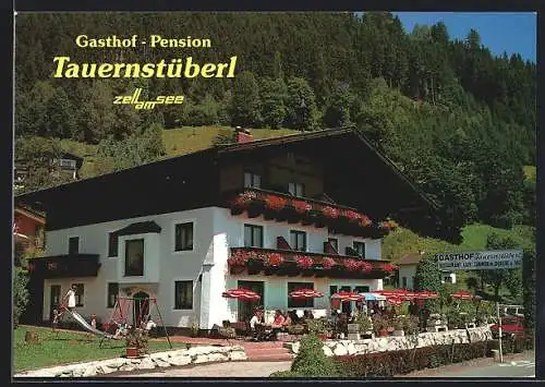 AK Zell am See, Bruckberg, Gasthof-Pension Tauernstüberl Fam. Griessner