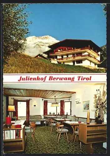 AK Berwang /Tirol, Hotel Julienhof, Innenansicht