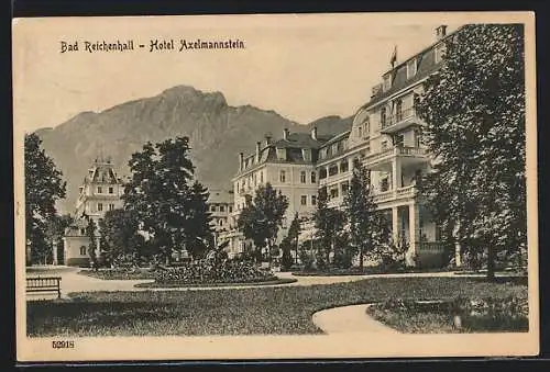 AK Bad Reichenhall, Hotel Axelmannstein