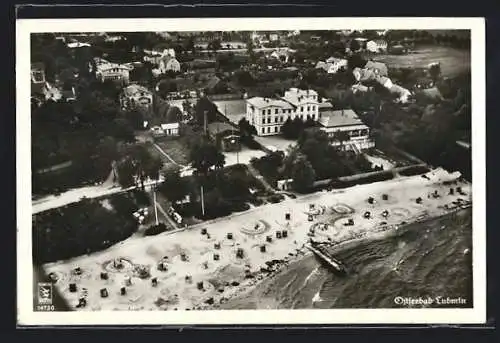 AK Lubmin, Ostseebad, Strandpartie