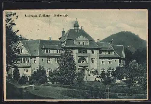 AK Sülzhayn /Südharz, Sanatorium Hohenstein
