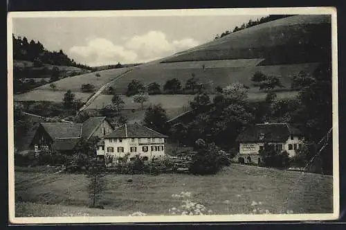 AK Biberach-Prinzbach /Kinzigtal, Gasthaus zum Kreuz Jos. Schüle