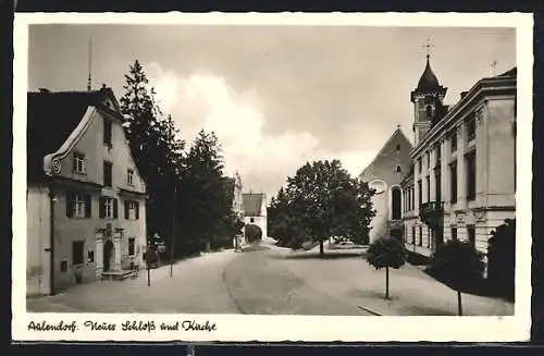 AK Aulendorf, Neues Schloss und Kirche