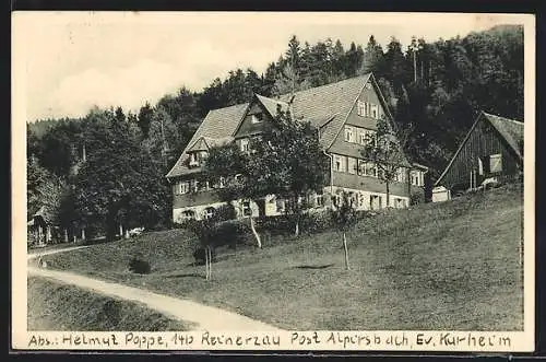 AK Reinerzau, Blick zum Kurhaus