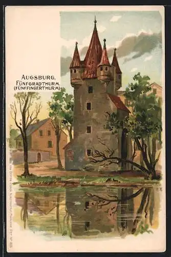 AK Augsburg, Fünfgradthurm