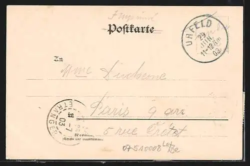 AK Urfeld / Walchensee, Ortsansicht mit Herzogsland