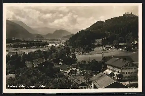 AK Kiefersfelden, Ortsansicht gegen Süden