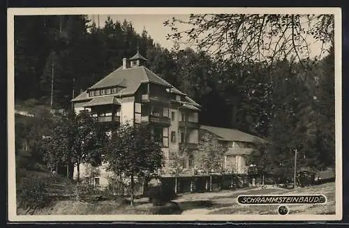 AK Bad Schandau /Sächs. Schweiz, Gasthaus Schrammsteinbaude