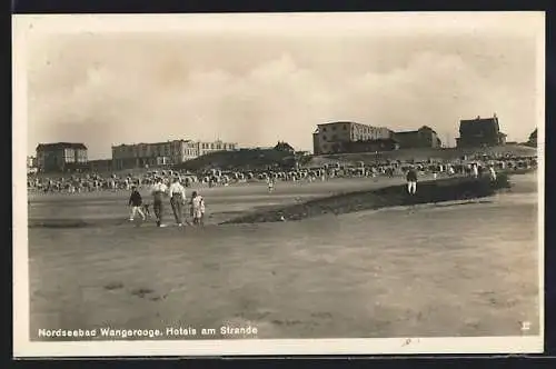 AK Wangerooge, Nordseebad, Hotels am Strande