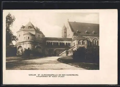 AK Goslar, St. Ulrichskapelle an der Kaiserburg