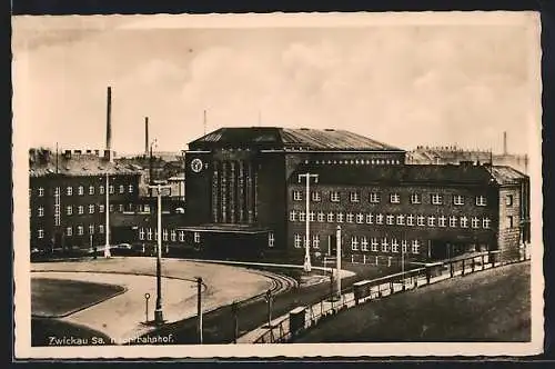 AK Zwickau Sa., Hauptbahnhof