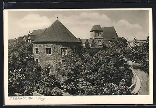 AK Halle a. S., Weg zur Moritzburg