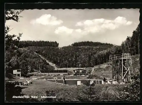 AK Altenfeld, Blick auf Schwimmbad