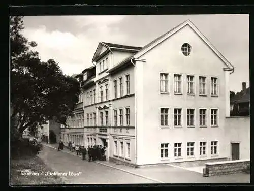 AK Eisenach, Gasthaus Goldener Löwe