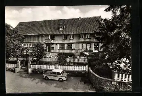 AK Trautenstein / Harz, Konsum-Gaststätte Bergeshöh