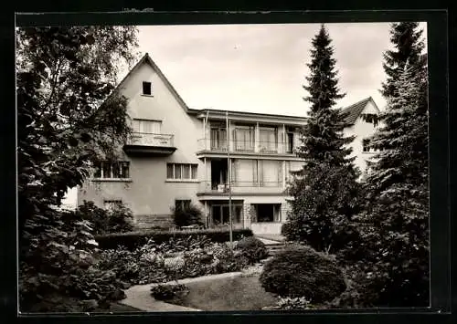 AK Bad Orb /Spessart, Hotel Haus Marienruh, Lindenallee 4