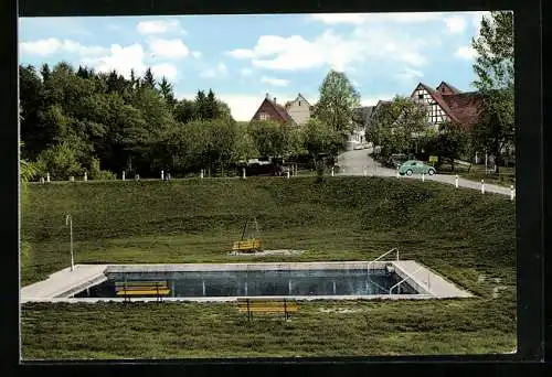 AK Hinterwestermurr / Murrhardt, Schwimmbad