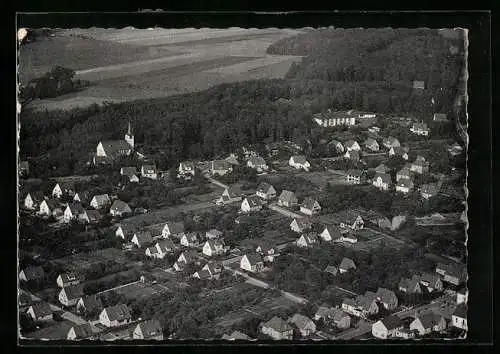 AK Lüstringen, Gesamtansicht vom Flugzeug aus gesehen