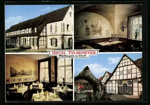 AK Mettingen i. Westf., Hotel Telsemeyer