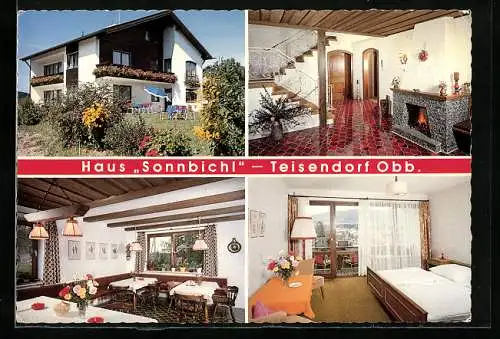 AK Teisendorf /Obb., Hotel-Pension Haus Sonnbichl