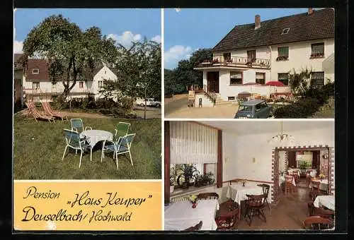 AK Deuselbach /Hochwald, Hotel-Pension Haus Keuper