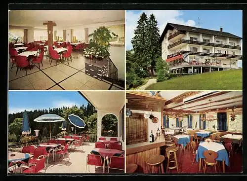 AK Kniebis /Schwarzwald, Hotel-Café Günter