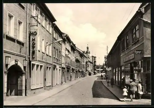 AK Eisenberg /Thür., HO-Hotel Zum Löwen am Steinweg