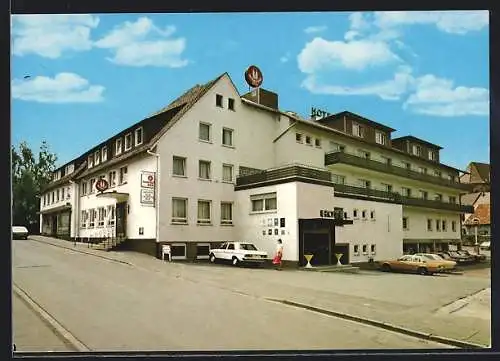 AK Hess. Lichtenau, Hotel Zur Lichten Aue in der Desselerstrasse 6, Inh. Marion Kellermann