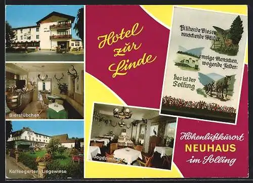 AK Neuhaus im Solling, Hotel zur Linde