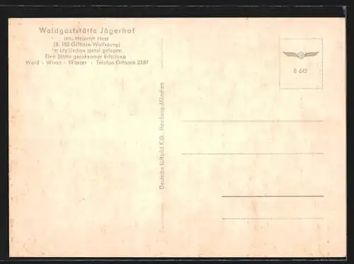 AK Gifhorn-Wolfsburg, Waldgaststätte Jägerhof