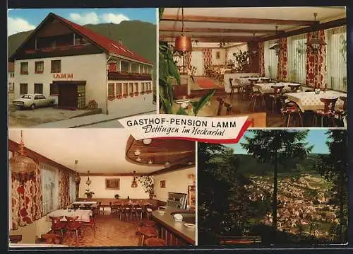 AK Horb-Dettingen, Gasthaus-Restaurant Lamm