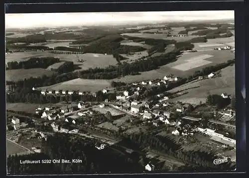 AK Ohl /Bez. Köln, Ortsansicht vom Flugzeug aus gesehen