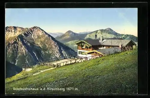AK Hirschberghaus, Unterkunftshaus auf dem Hirschberg