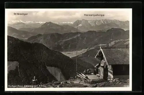 AK Hochgernhaus, Berghütte in den Chiemgauer Alpen