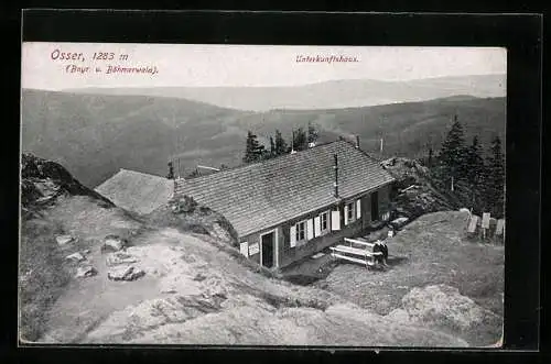 AK Osserhütte, Berghütte auf dem Osser