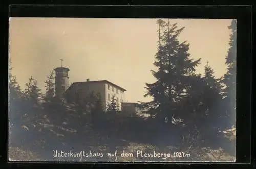 AK Plessberg Unterkunftshaus, Berghütte im Erzgebirge