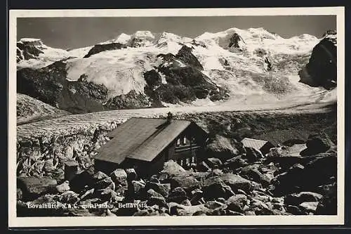 AK Bovalhütte, Berghütte mit Palü und Bellavista