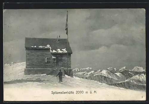 AK Spitzmeilenhütte, Berghütte im Hochgebirge