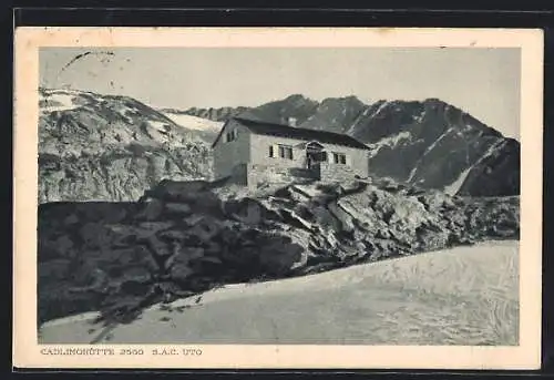 AK Cadlimohütte, Berghütte im Hochgebirge