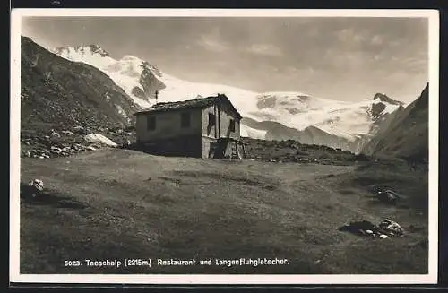 AK Taeschalp, Restaurant und Langenfluhgletscher, Berghütte