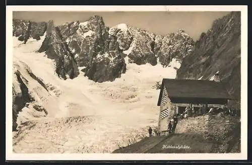 AK Kehlenalphütte, Gletscherpanorama