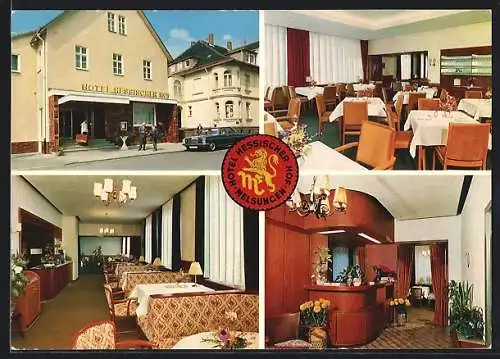 AK Melsungen i. Fuldatal, Hotel Hessischer Hof, Rotenburger Str. 22
