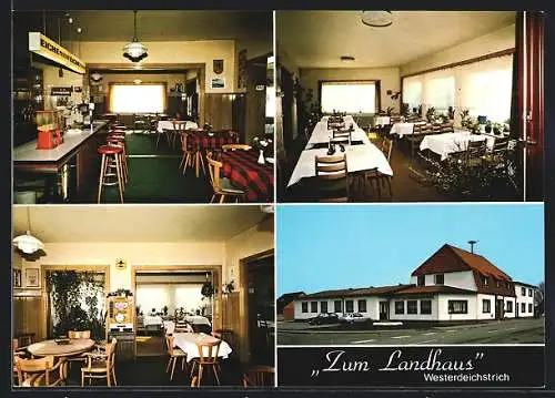 AK Westerdeichstrich /Nordsee, Gasthaus Zum Landhaus